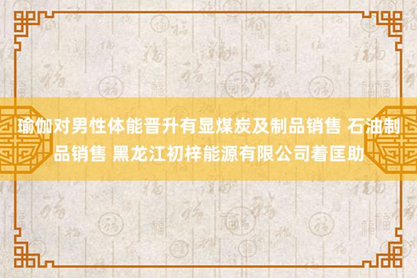 瑜伽对男性体能晋升有显煤炭及制品销售 石油制品销售 黑龙江初梓能源有限公司着匡助